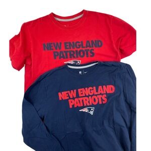 Nike New England Patriots Men's XL Shirt Bundle 2-Pack NFL Team Apparel